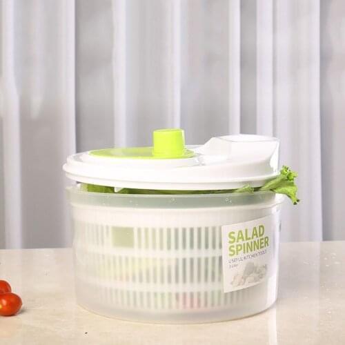 Vegetable Fruit Dehydrator Salad Useful Multifunctional Household Quickly Dryer Basket Shake Plastic Kitchen Tool