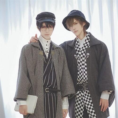 2021 New Japanese Style Kimono Yukata Traditional Cardigan Coat Autumn Winter Warm Leisure High Quality Clothing Man Male Casual