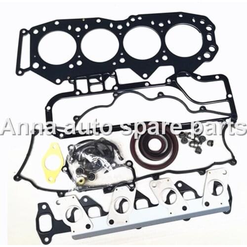 Engine rebuilding kits WL gasket set 8ASX-10-271 for Mazda 2499cc 2.5TD WLT 1999