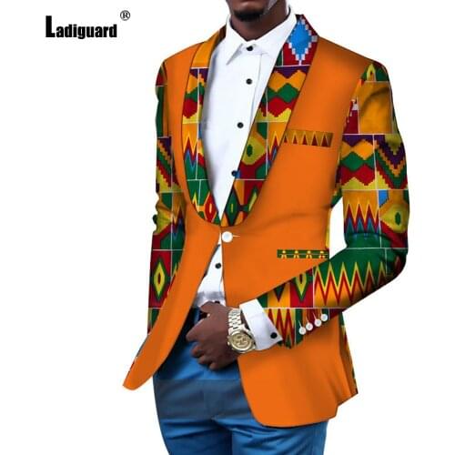 Lightweight Mens Fashion Blazers Single Button Lapel Collar retro Jacket Sexy Fashion 3D Print Outerwear Autumn Business Blazers