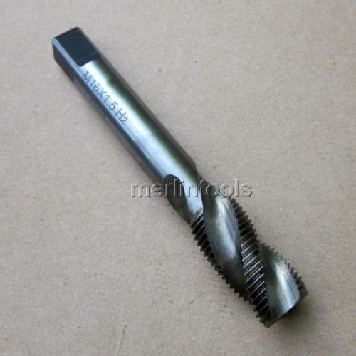 M16 x 1.5 Metric HSS Spiral Right hand Tap