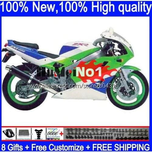 ABS Body For KAWASAKI NINJA ZXR-400 ZXR400 1991 1992 1993 94 95 96 113MC.58 ZXR 400 91 92 93 1994 1995 1996 Fairing