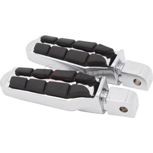 Motorcycle Rider Driver Foot Pegs Footrests Footboards For Yamaha Road Star Warrior 2002-2009 2008 2007 2006 2005 2004 2003