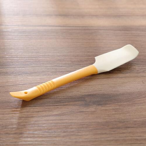 Portable Silicone Long Bottle Scraper for Jam Sauce Ketchup Batter Spatula Cake Long Handle Model Baking Jam Spatula Bakeware
