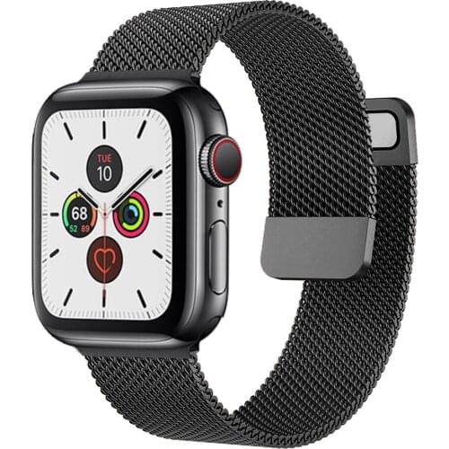 Strap For Apple watch Band 44mm 40mm 38mm 42mm 44mm Magnetic Loop Metal smartwatch Accessorie bracelet iWatch serie 3 4 5 6 se