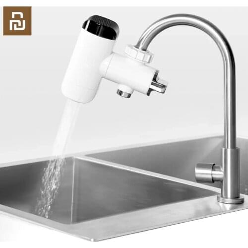 Youpin Xiaoda Instant Heating Faucet Fast 3 Seconds Quick Heat LED Display 5-fold Protection Domestic Heating and Cooling Faucet
