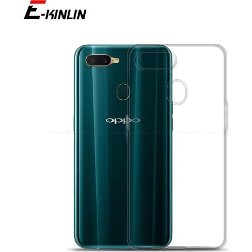 Ultra Thin Slim Clear Soft Protective TPU Case For OPPO AX5 AX7 A3s A5s A3 A5 A8 A7x A7 A9 2020 A9x Silicone Back Phone Cover