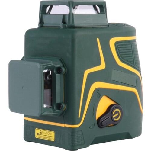 Ronix HT-3801/HT-3802 Auto Levelling Rotating Electronic High Quality 12 Lines 3 X 360 Leveling Laser Level Green
