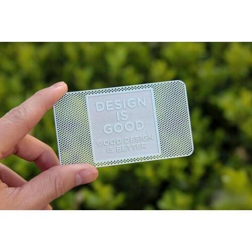 Factory price customized metal business card/Stainless steel business card/blank metal business card