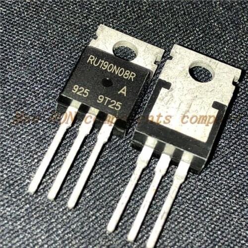 10PCS/LOT RU190N08 TO220 RU190N08R TO-220 190N08 80V 190A new original In Stock