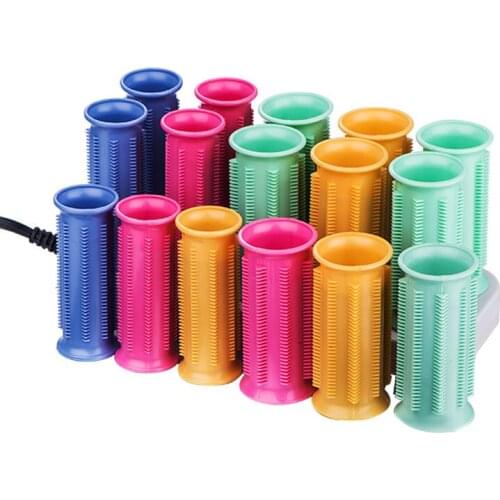 15 Pcs/Set Arrow Electronic Roll Hair Tube Heated Roller Sticks Tools MH88