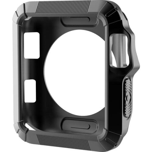 42mm For Apple Watch Case Soft TPU Silicone Shell Newest Protective Case Casing Cover For Apple Watch Series 1 2 3 iWatch