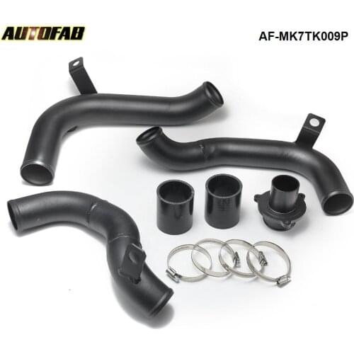 AUTOFAB- Aluminum Intercooler Charge Pipe Kit For Audi A3/S3 VW Golf GTI R MK7 EA888 1.8T 2.0T TSI AF-MK7TK009P