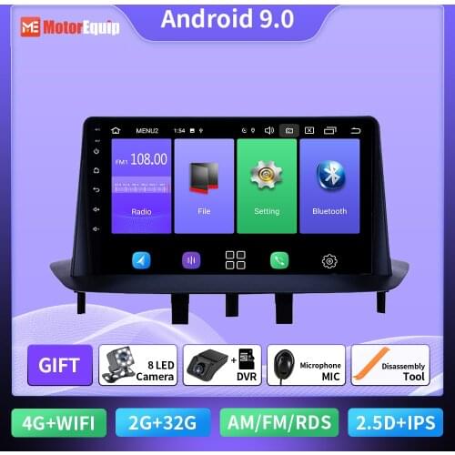 EKIY Car Radio For Renault Megane 3 Fluence 2008 2009 2010 2011 2012 2013 2014 Multimedia Player GPS Navigation 4G WiFi no dvd