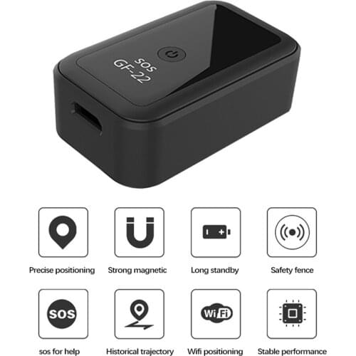 Car Global Position System Locator Strong Magnetics Easy Installation Positioning Tool APP Listening Voice Recording SOS GPS