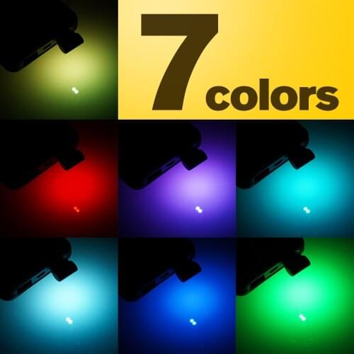Car Interior Ambient Light 7 Colors LED Neon Mini Usb Atmosphere Lamp Auto Interior Decorative Atmosphere Light Car Goods
