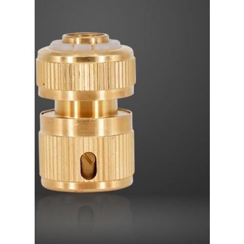 Garden Quick Connector Copper Thread Joint Irrigation Hose Fittings Watering Tube Accessories Water Pipe Adaptor GQ