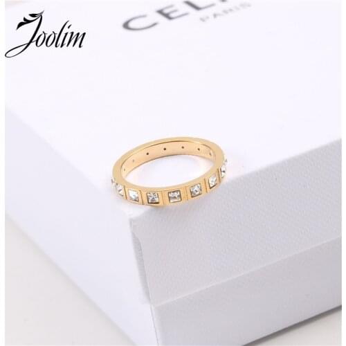 Joolim High End 18K Gold PVD Delicacy Fashion Babysbreath for Women Stainless Steel Jewelry Wholesale