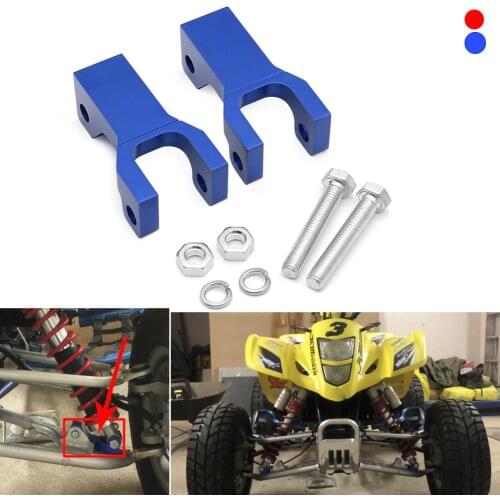3.5" Front Lowering Kit Drop CNC Aluminum Bracket ATV Parts For Kawasaki Suzuki ARCTIC CAT DVX400 KFX400 LTZ400 LTZ 400 DVX KFX