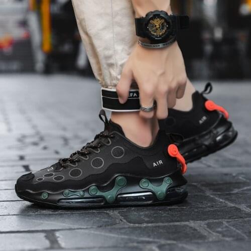 2020 Summer Man Sneakers Shoes Hollow Breathable Casual Shoes for Men Brands Lace Up Outdoor Walking Flats Male39-45