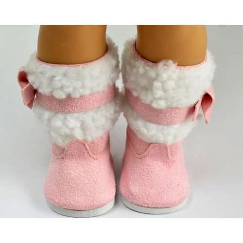 New shoes Wear Fit 17 inch 43cm Doll Clothes Born Baby Doll Accessories Suit For Baby Birthday Festival Gift