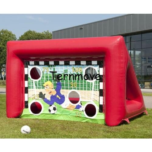 Inflatable soccer kick games football goal inflatable soccer goals Inflatables Soccers Gate Inflatable Soccer Target