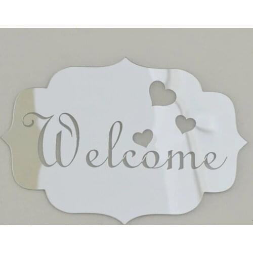 New fashion wall stickers home decoration mirror acrylic living room modern furniture single piece package