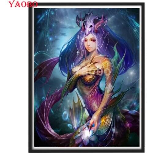 Full Diamond Embroidery Complete Kit Anime Beauty Girl DIY Diamond Painting With full Square Round drill Stones 5D Home Decor