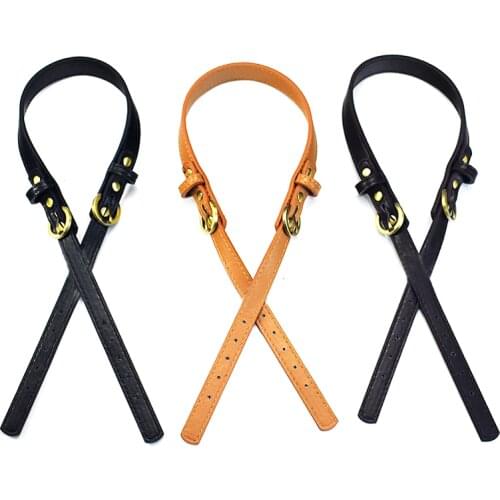 PU bag straps handle 75*2cm ladies handbag DIY bag accessories black / brown / khaki bag straps bag straps replacement handbags