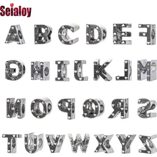 Seialoy Beads With Letters