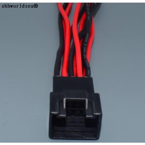 Shhworldsea 10 pin 2.3mm 6090-1056 male unsealed automotive electric wire cable connector