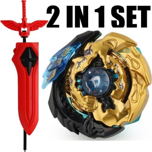GOLD Special Edition B-85 Killer Deathscyther / Doomscizor BOOSTER Burst Spinning Top Toy Kids With Sword Launcher