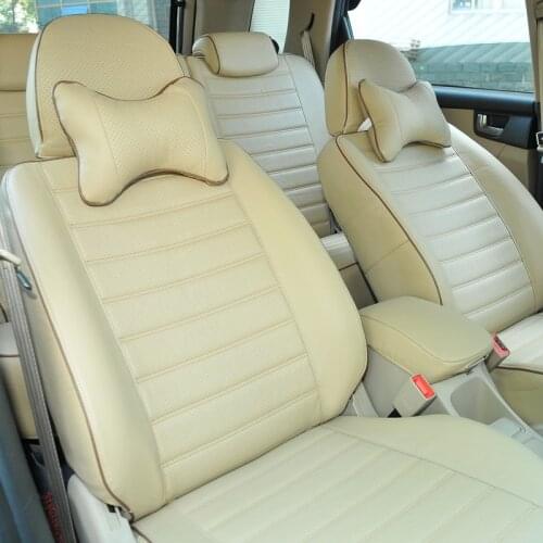 Special car seat covers for Chery 2014 e5/3 qq tiggo polo all-inclusive leather auto four season universal cushion set lifan x60