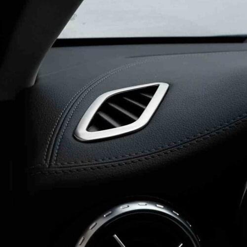 Car styling Dashboard Air Conditioning Vent Outlet Rings frame Cover Trim for Mercedes Benz A-Class W176 GLA X156 CLA C117 W117