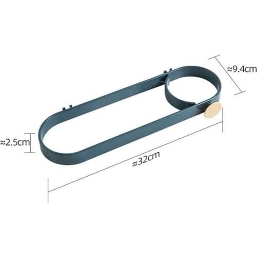 Shower Rack Wall-mounted Punch-free PP Multifunctional Bathroom Storage Shelf for Towels