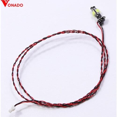 Vonado Led Light Set Compatible For Lego City Street Single lamp battery box USB For lego rotating dot light 30Cm House DIY Toys