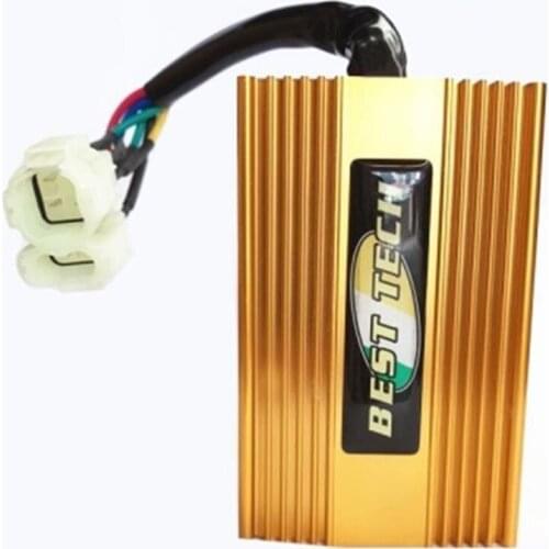 1Pc 6Pins DC CDI Box Gold Racing CDI High Performance 6-pin DC Igniter For GY6 50CC 125CC 150CC