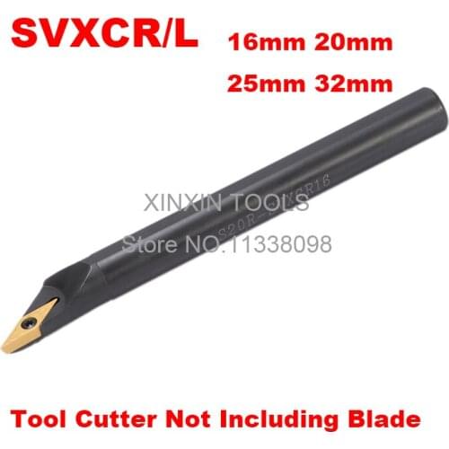 1PCS 16mm 20mm 25mm 32mm SVXCR11 SVXCR16 SVXCL11 SVXCL16 S16Q-SVXCR11 S20R-SVXCR16 the Right/Left Hand CNC Turning Lathe tools