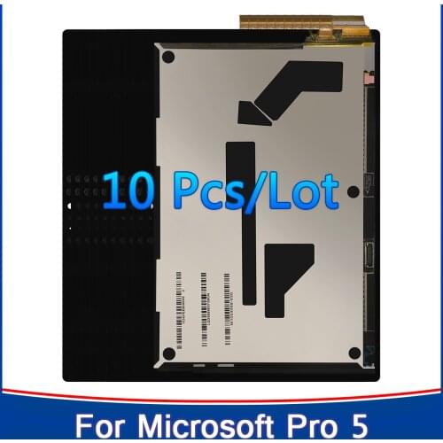 10Piece/lot Tested LCD Display for Microsoft Surface Pro 5 1796 LP123WQ1(SP)(A2) LCD Touch Screen Digitizer Glass Panel Assembly