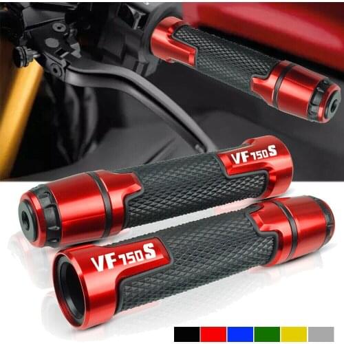 7/8" 22mm Aluminum Motocycle Handlebar Hand Grips hand For Honda VF750S SABRE