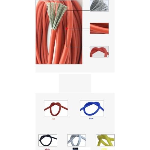 8AWG 10 12 14 16AWG1.5 square avionic battery line 18 20AWG 10meters