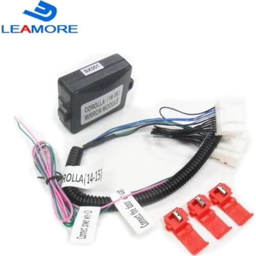 Auto Folding Mirror Kit for Corolla 2014/2015 DC12V Voltage Power Folding/Opening Car Side Mirrors Intelligently