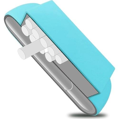 New 5 Colors Fine Twill Silicone Side Cover Full Protective Case Pouch for IQOS 3.0 Outer Case For IQOS 3 DUO Accessories