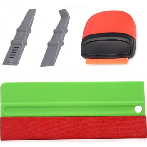 EHDIS Car Vinyl Wrap Film Sticker Sheet Install Squeegee Scraper Ting Tools Kit Motor Car Exterior Accessories Wrapping Tool