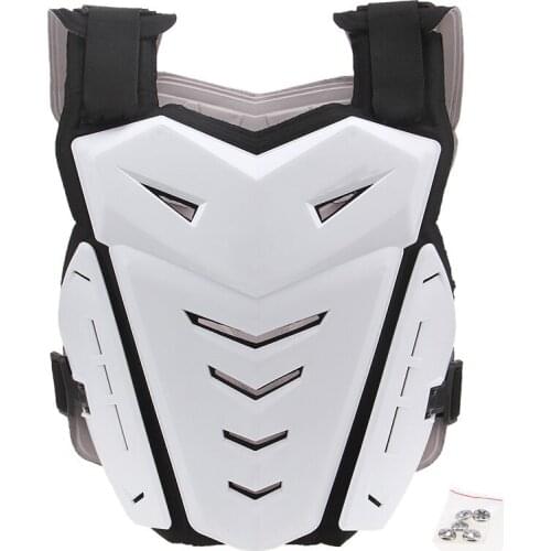 POSSBAY Motorcycle Armors Jacket Protective Professional Armor White Motocross Off Road Armor Racing Jacket Gear For Scoyco