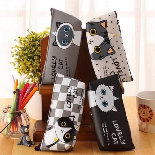 M153 2017 New Cute Women Purses Cartoon Cat Animal Paradise Jelly Glue Little Devil Pu Coin Purse Wallet Card Bag Gift Wholesale