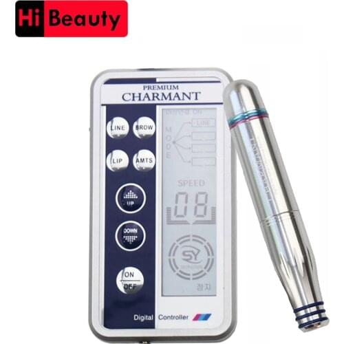 Permanent Digital Makeup Tattoo Pen For MTS Permanent Eyebrow Lip Line Shader Microblading Charmant Tattoo Gun Pen