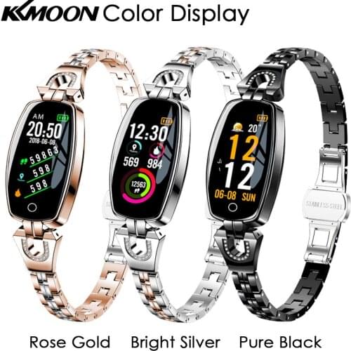 Smart Bracelet Women Watch IP67 Waterproof Heart Rate Sleep Monitor Smart Band Blood Pressure Smart Watch Band for IOS Android
