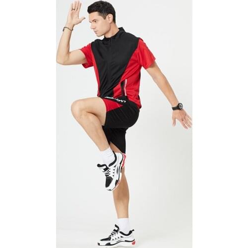 Tracksuit Men Summer T-Shirt+Shorts Set T-shirt and Shorts Casual Clothing Men Sports Wear Gym Clothes Mens Sweat Suits Clothes