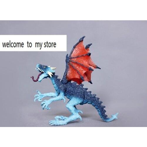 Solid pvc figure Genuine simulation model toy fly dragon